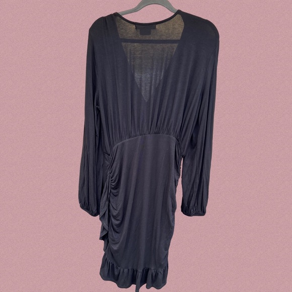 FREE PEOPLE BLACK MINI DRESS - Picture 2 of 3